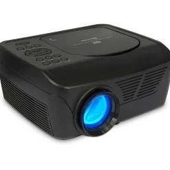 GPX Movie+ 480p Projector With DVD/CD Player And Bluetooth® Transmitter, PJD713B