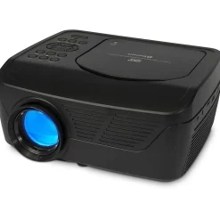 GPX Movie+ 480p Projector With DVD/CD Player And Bluetooth® Transmitter, PJD713B