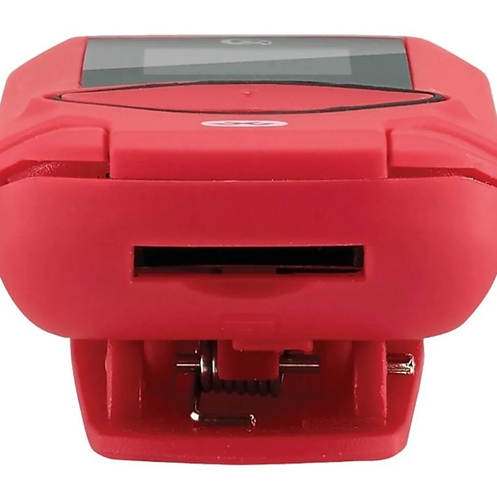 GPX MWB308R 8 GB Flash MP3 Player - Voice Recorder, FM Tuner, e-Book, FM Recorder - 1" - Bluetooth - Yes - microSD - MP3, WAV - 8 Hour