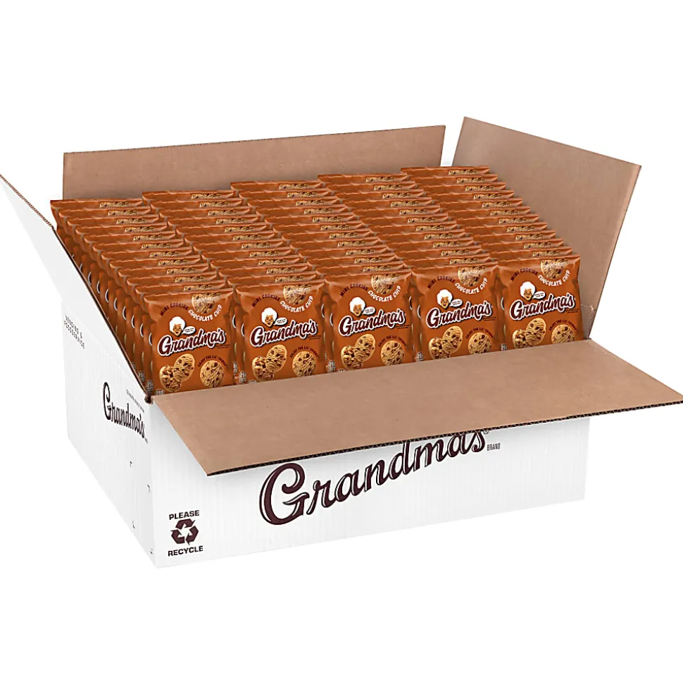 Grandma's® Chocolate Chip Mini Cookies, 2 Oz, Total Qty 60
