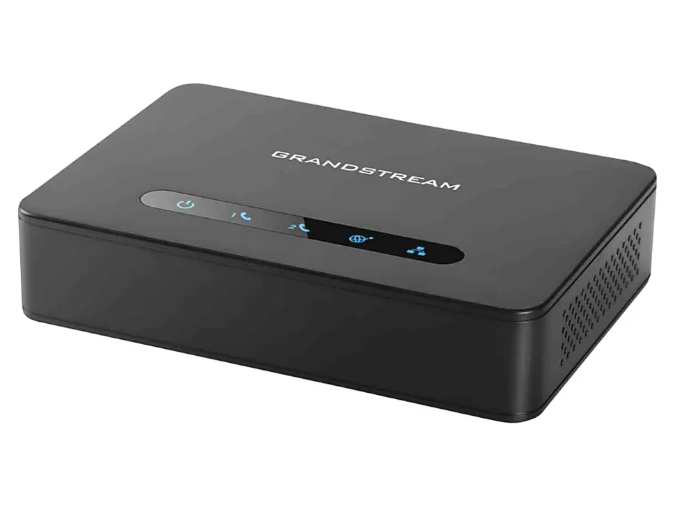 Grandstream 2-FXS Port 2-SIP Profile ATA Gateway, Black, GS-HT812