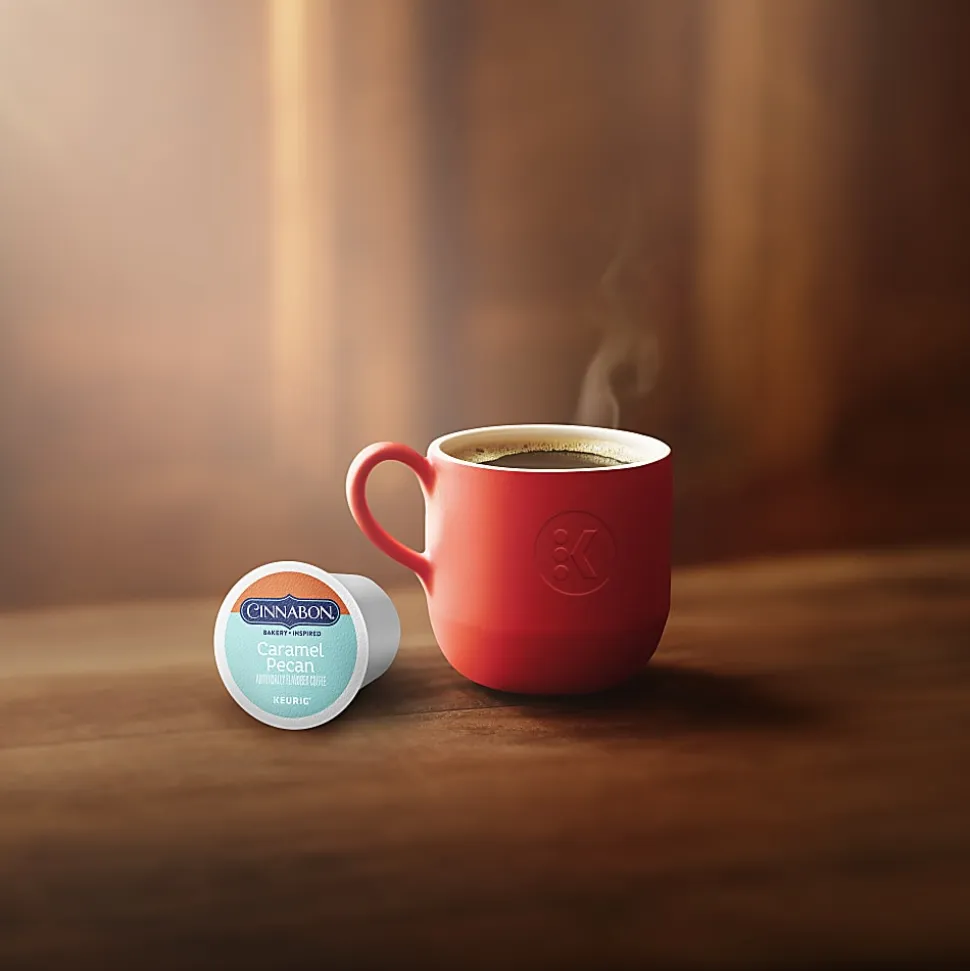 Green Mountain Coffee® Cinnabon Caramel Pecan K-Cup® Pods, Light Roast, Box Of 24 Pods