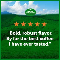 Green Mountain Coffee Dark Magic Extra-Bold Coffee Single Serve K-Cup, 24 Per Box, Case of 4 Boxes