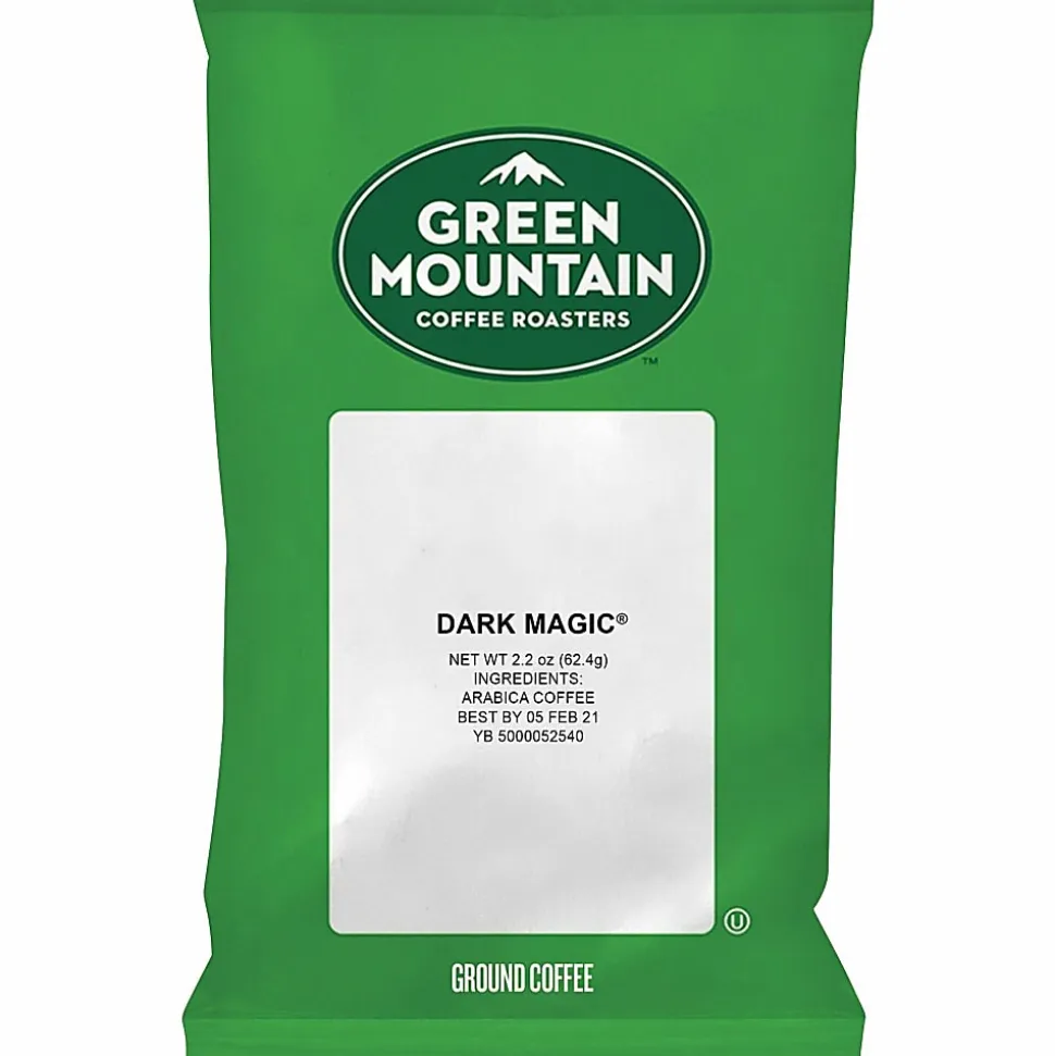 Green Mountain Coffee® Extra Bold Coffee, Dark Roast, Dark Magic®, Carton Of 50