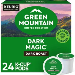Green Mountain Coffee Roasters® Single-Serve Coffee K-Cup® Pods, Dark Magic Extra-Bold, Carton Of 24