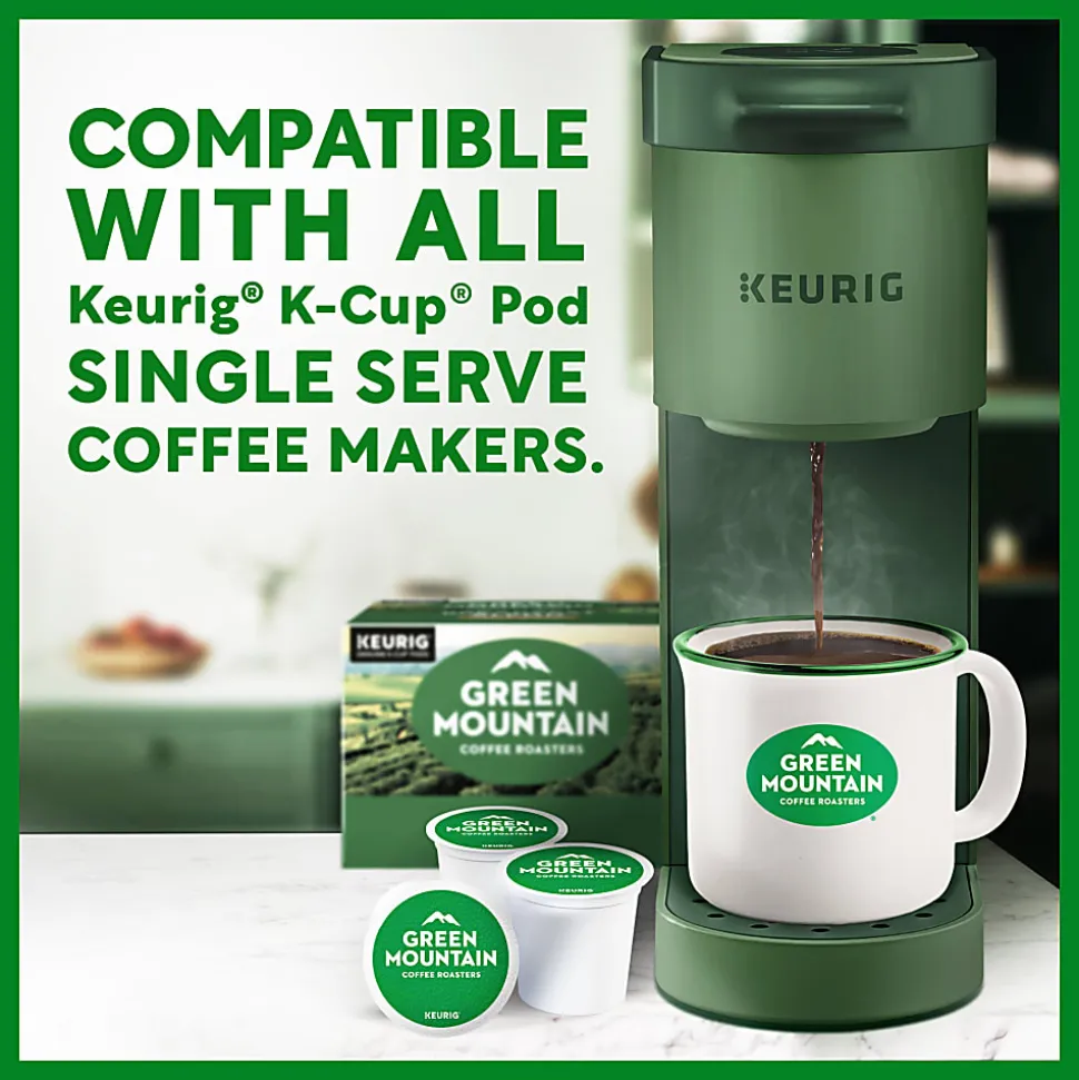 Green Mountain Coffee Roasters® Single-Serve Coffee K-Cup®, Caramel Vanilla, Carton Of 96, 4 Boxes of 24 pods