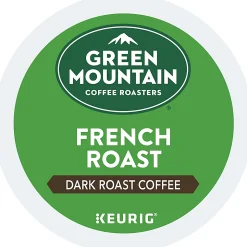Green Mountain Coffee Roasters French Roast Keurig K-Cup Pods, Dark Roast Coffee, 96 Count (4 Packs of 24)