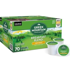 Green Mountain Coffee Roasters Hazelnut Decaf Coffee, Keurig Single-Serve K-Cup pods, Light Roast, 96 Count (4 Packs of 24)