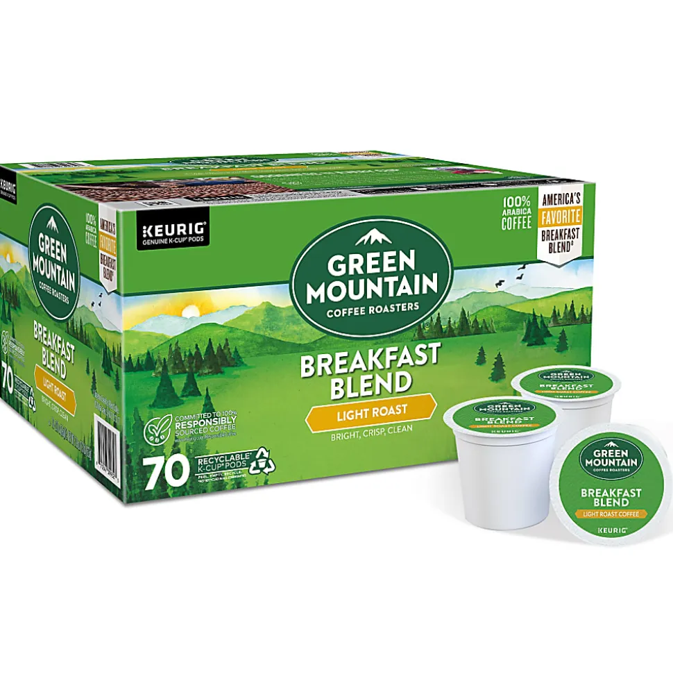 Green Mountain Coffee Roasters Hazelnut Decaf Coffee, Keurig Single-Serve K-Cup pods, Light Roast, 96 Count (4 Packs of 24)