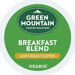 Green Mountain Coffee Roasters Hazelnut Decaf Coffee, Keurig Single-Serve K-Cup pods, Light Roast, 96 Count (4 Packs of 24)