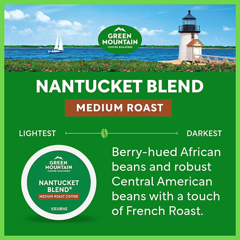 Green Mountain Coffee Roasters® Single-Serve Coffee K-Cup® Pods, Extra Bold, Decaffeinated, Dark Magic®, Carton Of 24