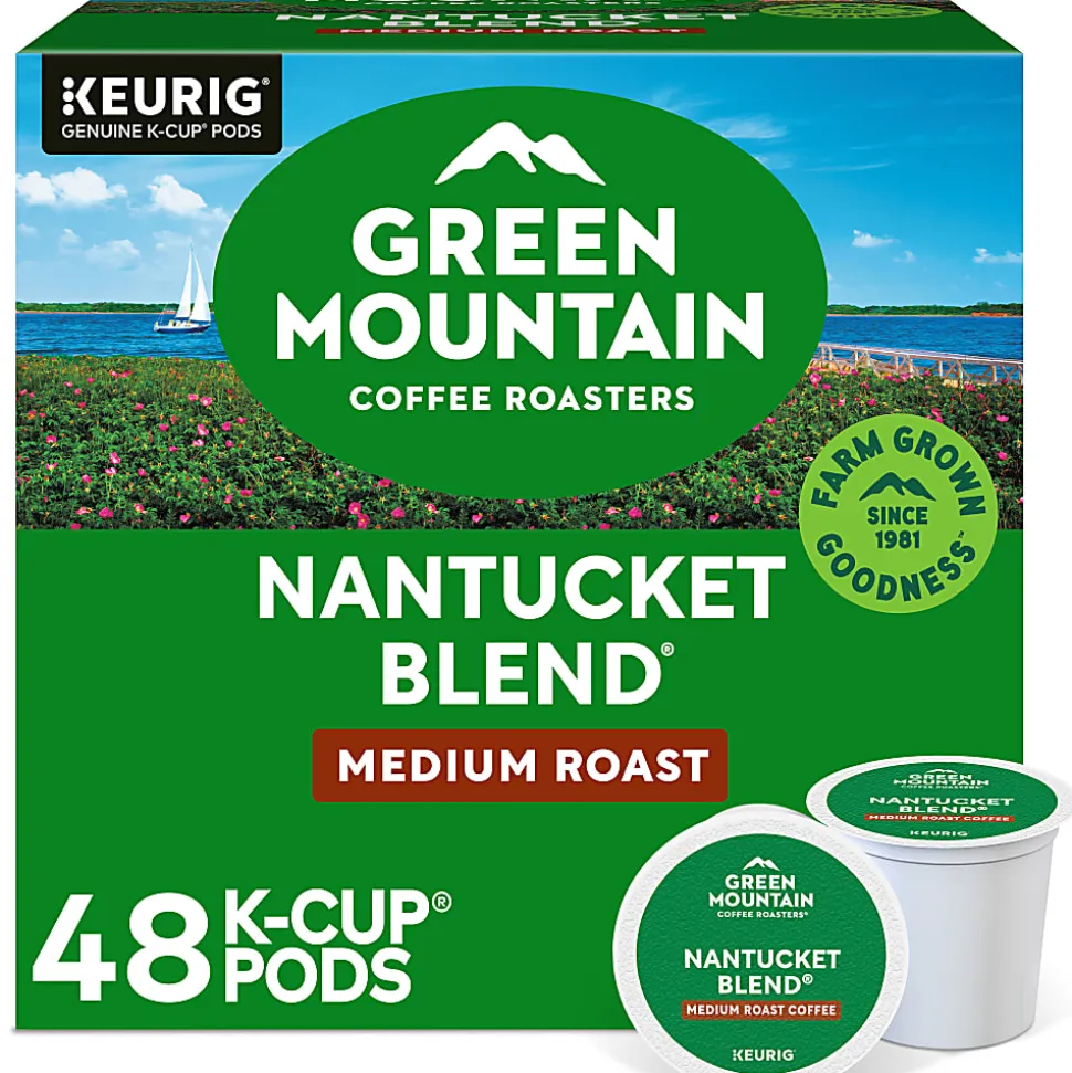 Green Mountain Coffee Roasters® Single-Serve Coffee K-Cup® Pods, Extra Bold, Decaffeinated, Dark Magic®, Carton Of 24