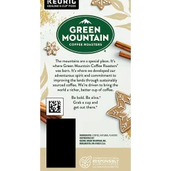 Green Mountain Coffee® Single-Serve Coffee K-Cup® Pods, Cinnamon Sugar Cookie, Carton Of 24