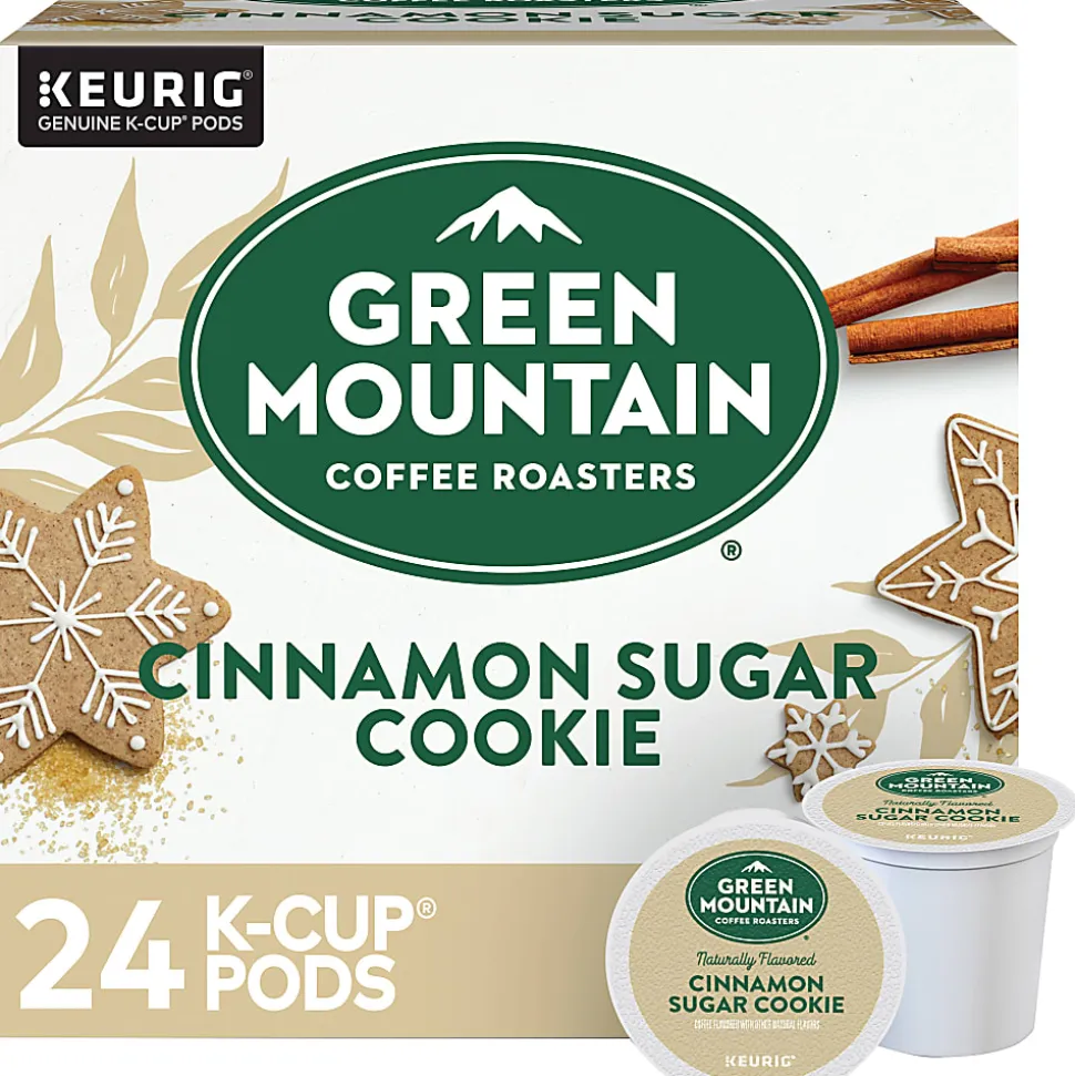 Green Mountain Coffee® Single-Serve Coffee K-Cup® Pods, Cinnamon Sugar Cookie, Carton Of 24