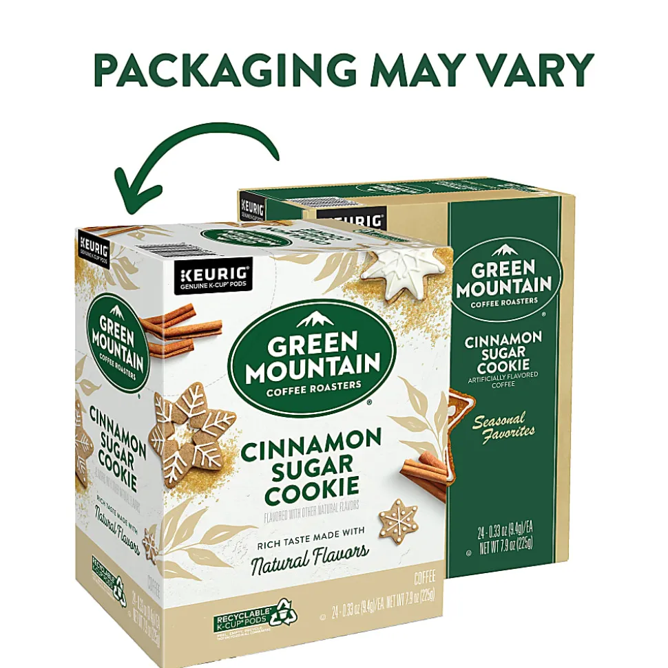 Green Mountain Coffee® Single-Serve Coffee K-Cup® Pods, Cinnamon Sugar Cookie, Carton Of 24