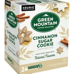 Green Mountain Coffee® Single-Serve Coffee K-Cup® Pods, Cinnamon Sugar Cookie, Carton Of 24