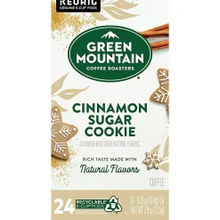 Green Mountain Coffee® Single-Serve Coffee K-Cup® Pods, Cinnamon Sugar Cookie, Carton Of 24