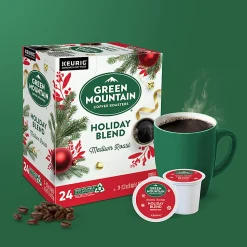 Green Mountain Coffee® Single-Serve Coffee K-Cup® Pods, Holiday Blend, Carton Of 24