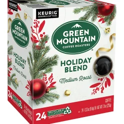 Green Mountain Coffee® Single-Serve Coffee K-Cup® Pods, Holiday Blend, Carton Of 24