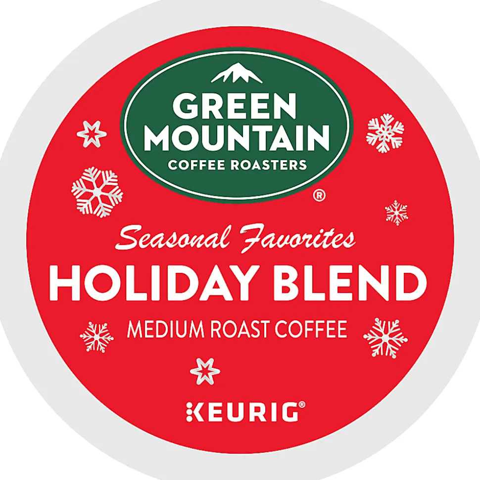Green Mountain Coffee® Single-Serve Coffee K-Cup® Pods, Holiday Blend, Carton Of 24