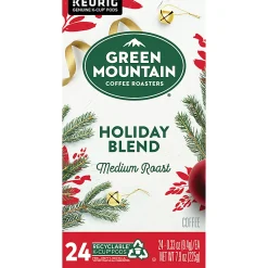 Green Mountain Coffee® Single-Serve Coffee K-Cup® Pods, Holiday Blend, Carton Of 24