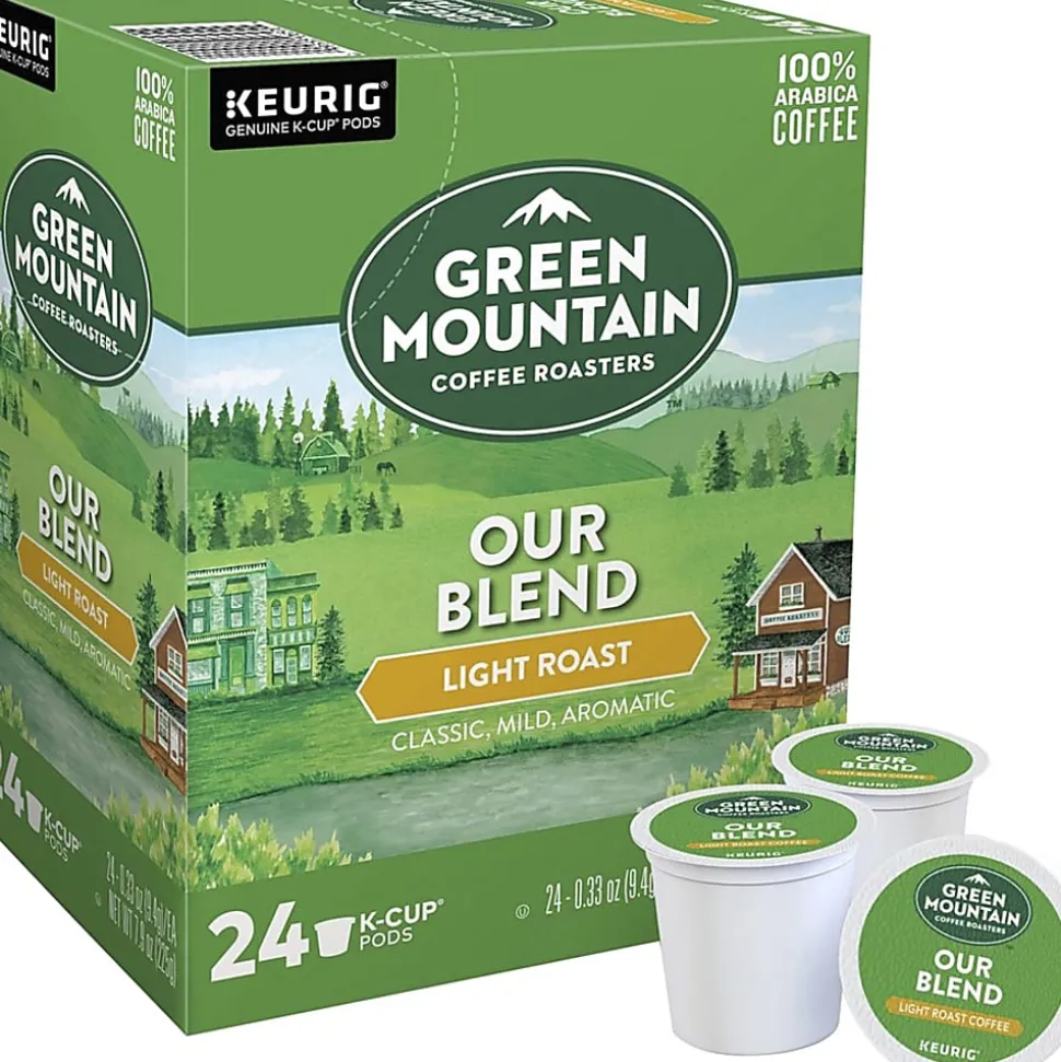 Green Mountain Coffee® Single-Serve Coffee K-Cup® Pods, Our Blend, Carton Of 24