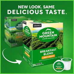 Green Mountain Coffee® Single-Serve Coffee K-Cup® Pods, Breakfast Blend, Carton Of 24