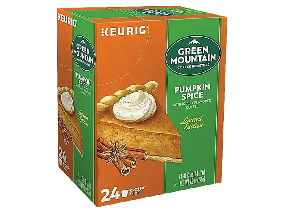 Green Mountain Coffee® Single-Serve Coffee K-Cup® Pods, Pumpkin Spice, Carton Of 24
