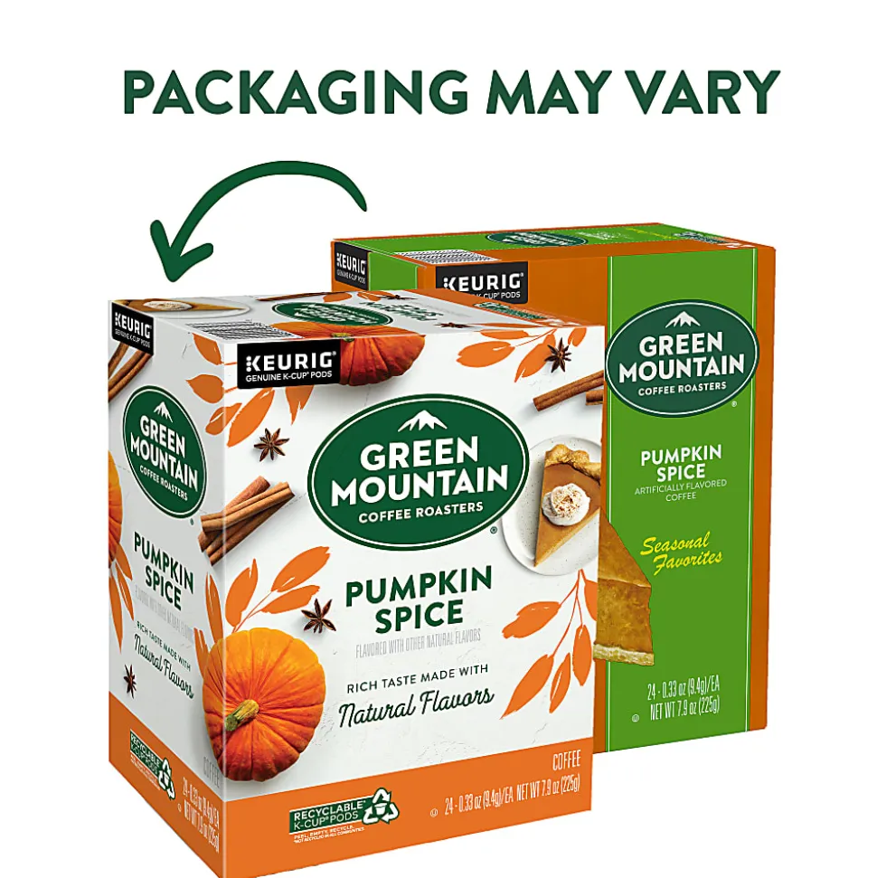 Green Mountain Coffee® Single-Serve Coffee K-Cup® Pods, Pumpkin Spice, Carton Of 24