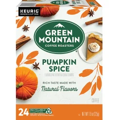 Green Mountain Coffee® Single-Serve Coffee K-Cup® Pods, Pumpkin Spice, Carton Of 24