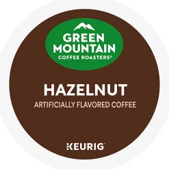 Green Mountain Coffee® Single-Serve Coffee K-Cup® Pods, Hazelnut, Carton Of 24