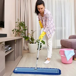 Gritt Commercial All-In-One Microfiber Dust Mop Set With 72