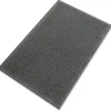Guardian Floor Protection EcoGuard Floor Mat - Indoor, Outdoor, Carpeted Floor, Hard Floor - 36" x 24"- Rectangular - Rubber - Charcoal - 1 Each