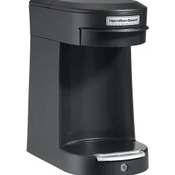 Hamilton Beach Commercial Single-Serve Coffee Maker, Black, 8 fl oz, 1 Cup, Total Qty 1
