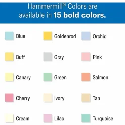 Hammermill® Colors Color Multi-Use Printer & Copy Paper, 10 Reams, Pink, Letter (8.5