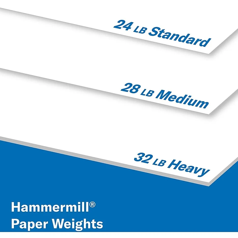 Hammermill® Premium Multi-Use Printer & Copy Paper, 10 Reams, White, Letter (8.5" x 11"), 5000 Sheets Per Case, 20 Lb, 97 Brightness