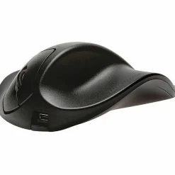 HandShoeMouse S2UB-LC Mouse - BlueTrack - Wireless - Black - USB - 1500 dpi - Scroll Wheel - 2 Button(s) - Small Right handed