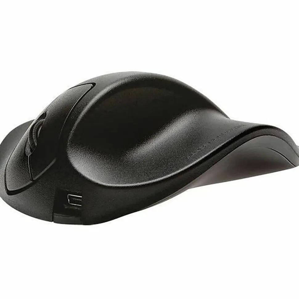 HandShoeMouse S2UB-LC Mouse - BlueTrack - Wireless - Black - USB - 1500 dpi - Scroll Wheel - 2 Button(s) - Small Right handed