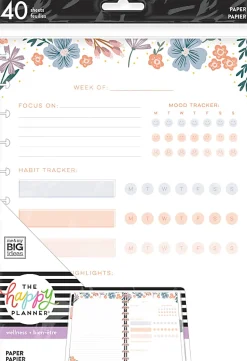 Happy Planner Big Filler Paper, 8-1/2