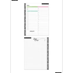 Happy Planner Classic Filler Paper, 40 Sheets, 7" x 9-1/4", Daily