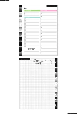 Happy Planner Classic Filler Paper, 40 Sheets, 7