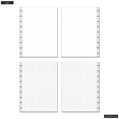 Happy Planner Classic Filler Paper, 40 Sheets, 7