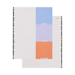 Happy Planner Dotted Lined Classic Filler Paper, Bright Energy, 7