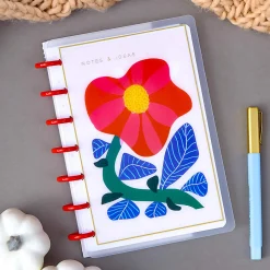 Happy Planner Mini Disc Bound Notebook, 4-5/8