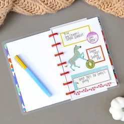 Happy Planner Mini Disc Bound Notebook, 4-5/8