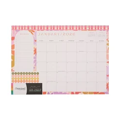 2026 Happy Planner 12-Month Desk Calendar, 12” x 17”, Sunlit Floral, January To December, CD00203002