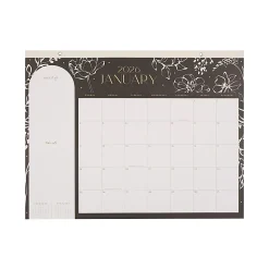 2026 Happy Planner 12-Month Desk Calendar, 22” x 17”, Mod Silhouette, January To December, CD00212003