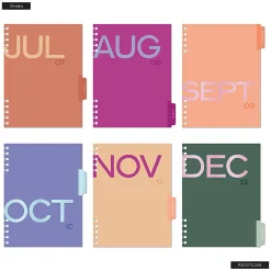 2026 Happy Planner Monthly/Weekly Classic Customizable Twin Loop Planner, 7