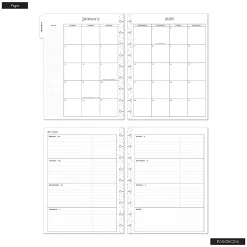 2026 Happy Planner Monthly/Weekly Classic Disc Bound Planner, 7