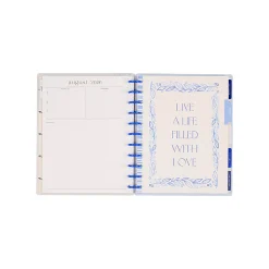 Happy Planner Monthly/Weekly Big Disc-Bound Academic Planner, 8-1/2